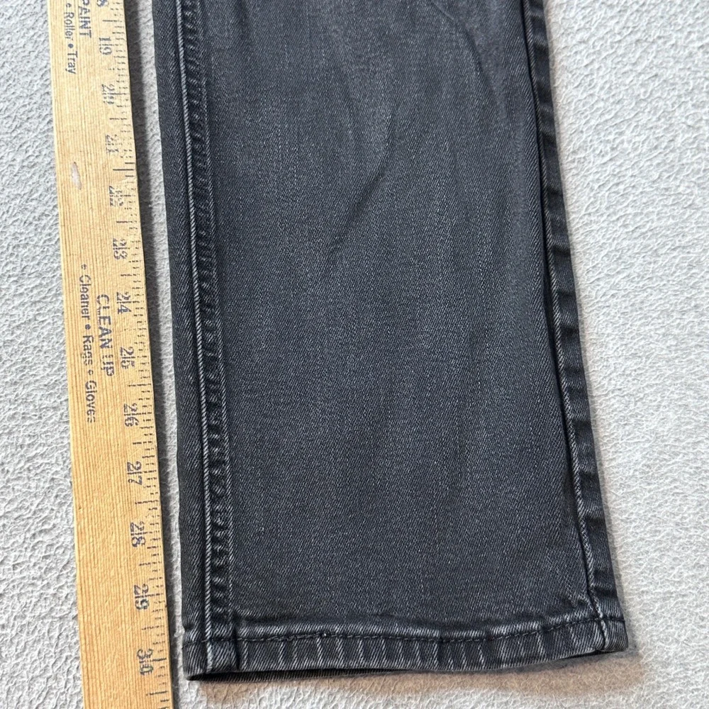 Levi's 541 Jeans Men 36x34 (35x30) Black Athletic Taper WaterLess Stretch Denim